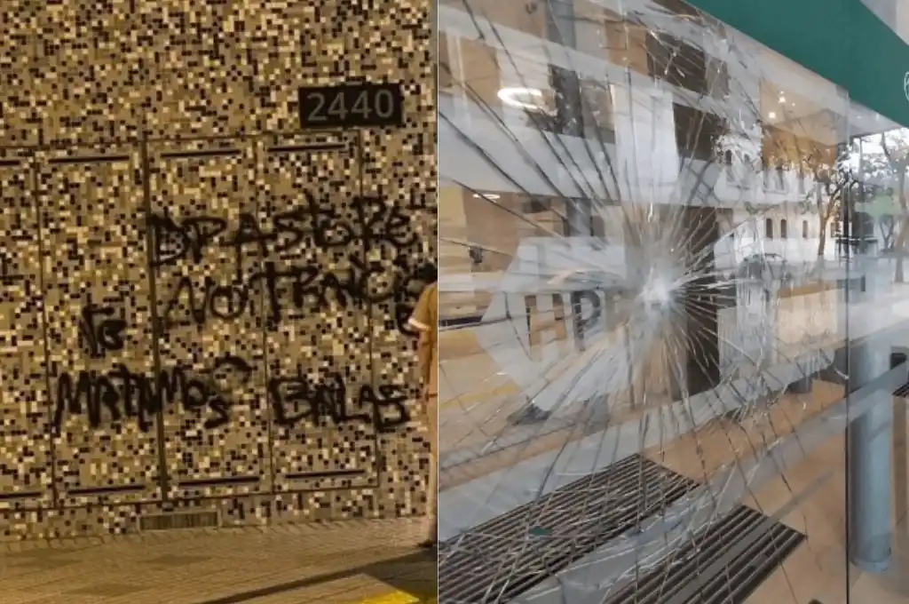 Ataque amenazante contra el presidente de Newell’s: así quedó el ingreso al Hospital Regional de Rosario