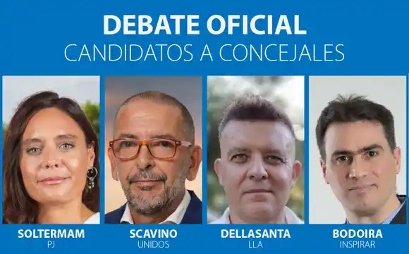 Se realizará el primer debate oficial de candidatos a concejales de nuestra ciudad