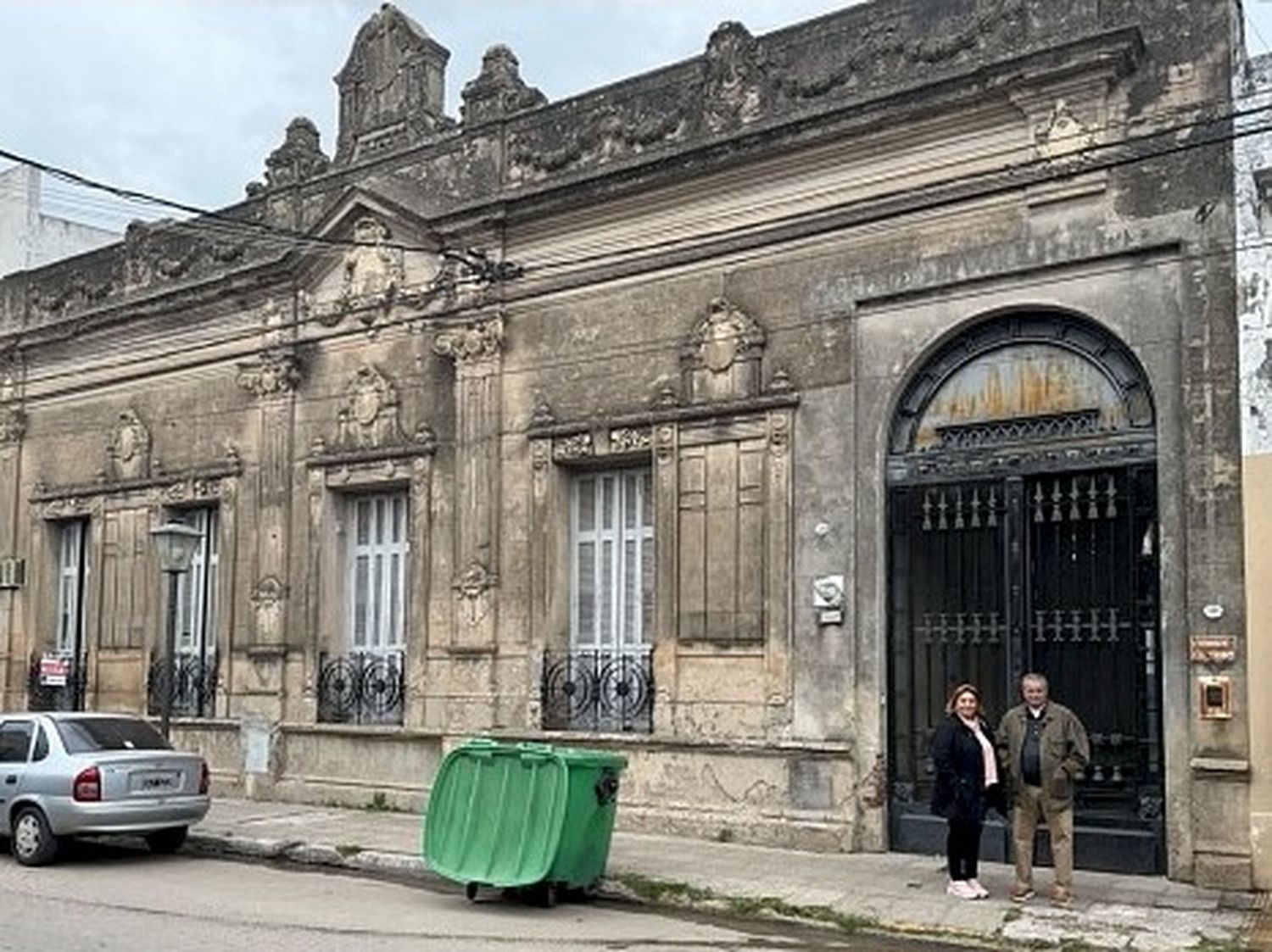 Frente de la casa en que funcionará la sede  Gualeguay de CENER-