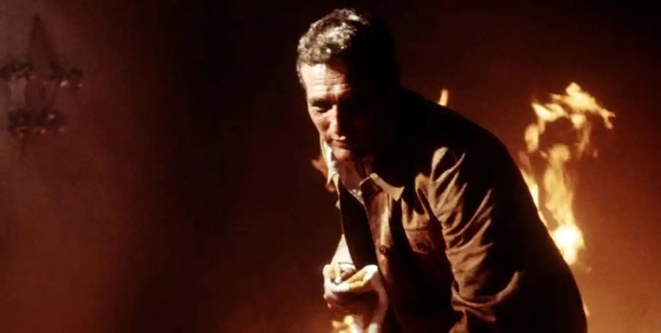 Paul Newman protagoniza una película de los ‘70 que influyó en muchas de las películas sobre desastres que se vieron en los años posteriores. Foto: 20th Century Fox, Warner Bros., United Films