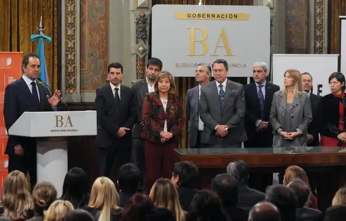 Scioli anunció la creación de la oficina contra la trata