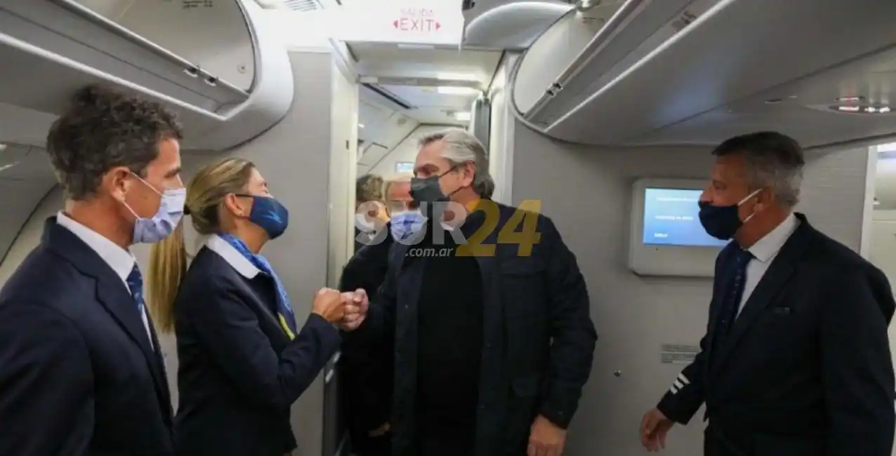 Alberto Fernández regresó de su gira por Rusia, China y Barbados