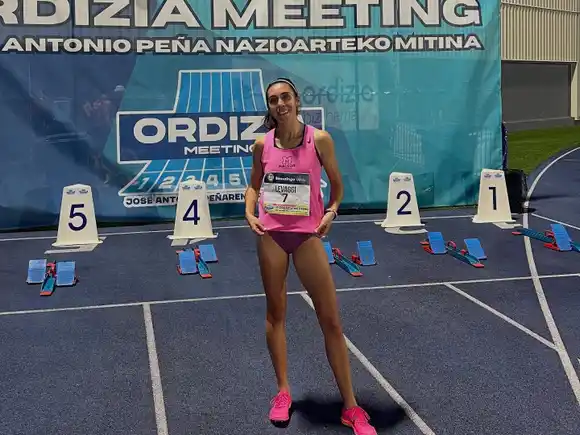 Micaela Levaggi sigue en alto nivel en Europa: fue octava en Barcelona tras su récord nacional