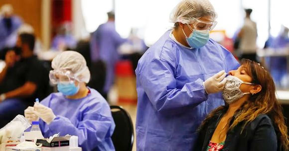Los casos de covid se duplicaron en el país