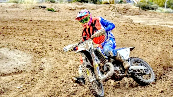 En el barro. Así se disputó la fecha del Motocross MX Sur, en Sierras Bayas