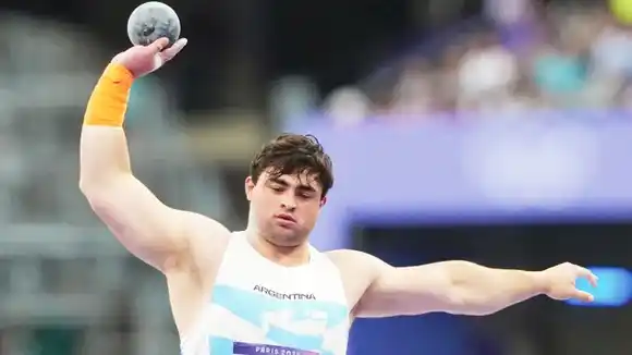 PARÍS 2024: El entrerriano Nazareno Sasia no pudo clasificar a la final en la prueba de bala