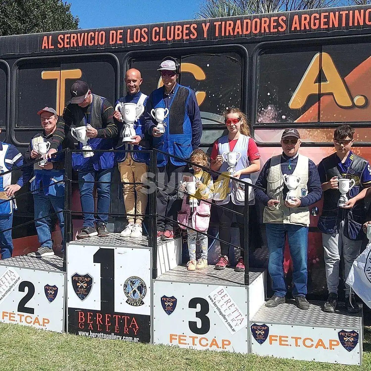 Tiradores venadenses con buenos resultados en Corral de Bustos