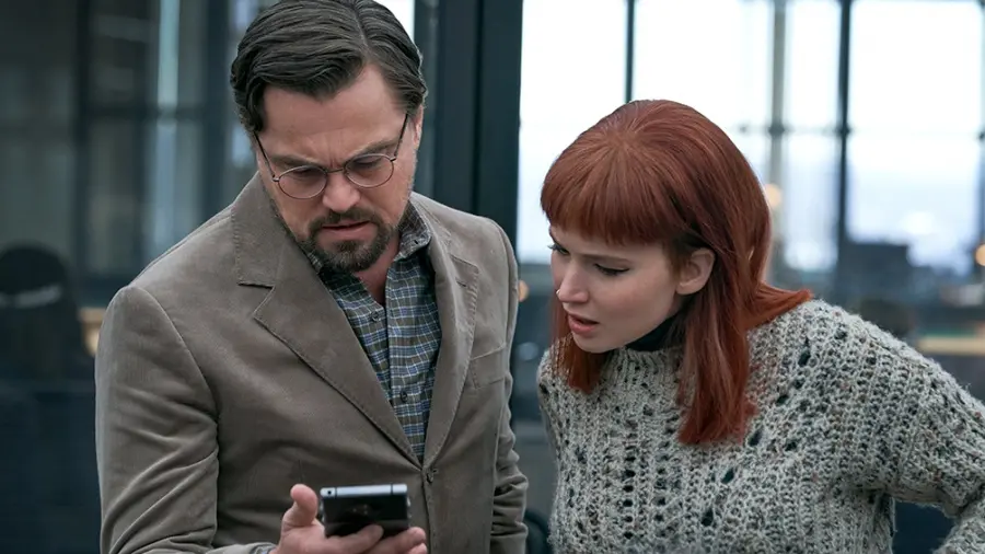 «No miren arriba»: una propuesta tremendista con Leonardo DiCaprio y Jennifer Lawrence