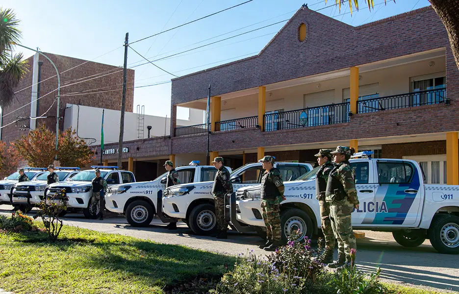 Fuerte inversión del municipio en neumáticos para los patrulleros