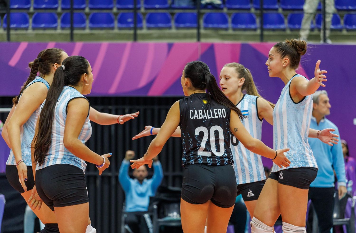 La Selección Argentina de Voley logró un nuevo triunfo en Asunción.