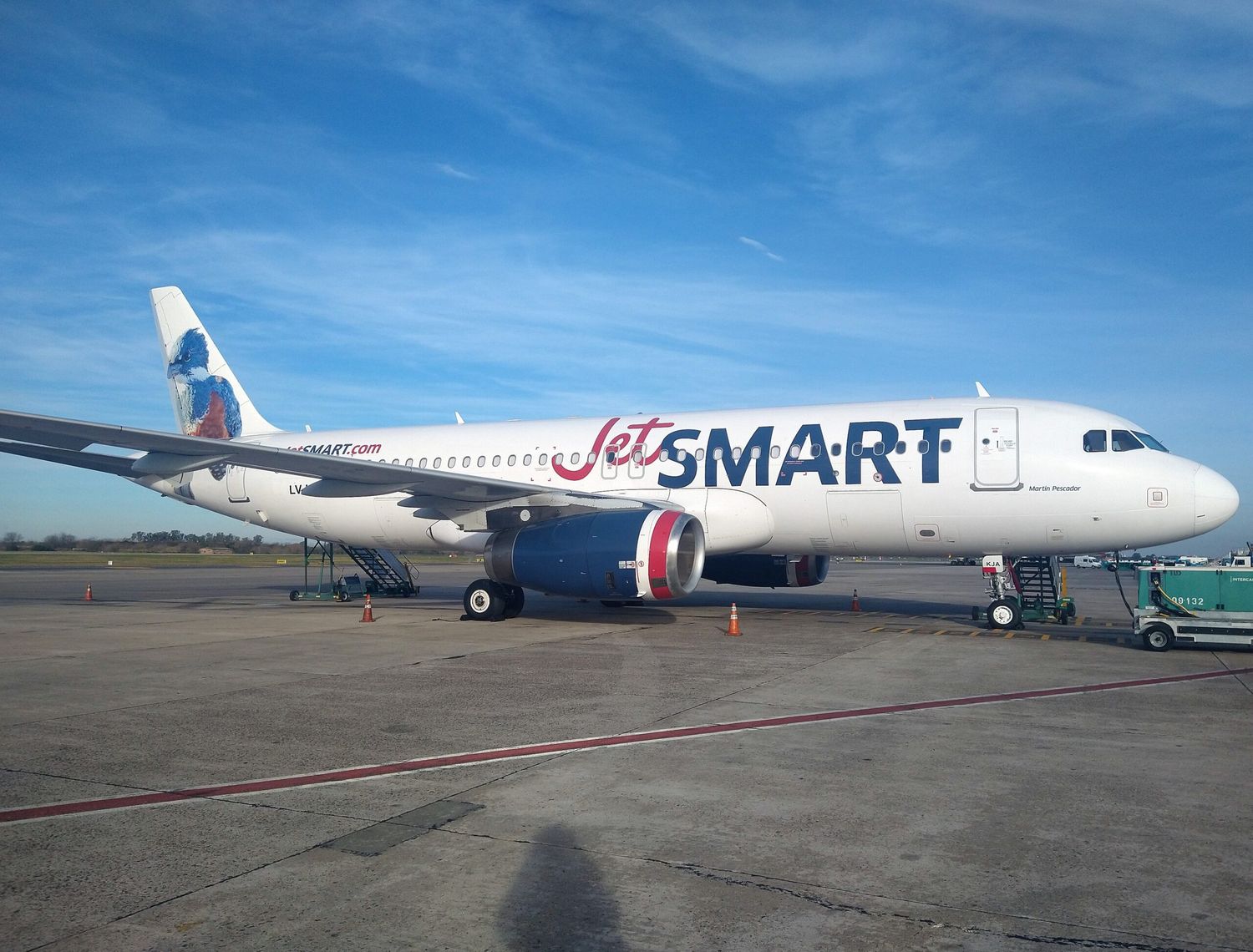 El nuevo Airbus A320 de JetSMART Argentina inició operaciones