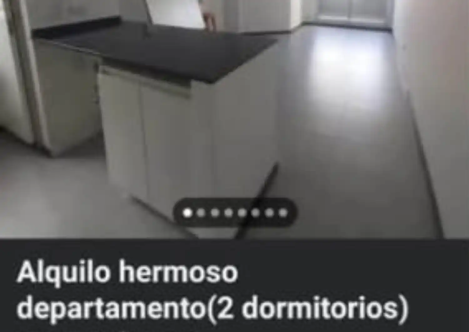 Los delincuentes publicaron el supuesto alquiler disponible en grupos de Facebook.