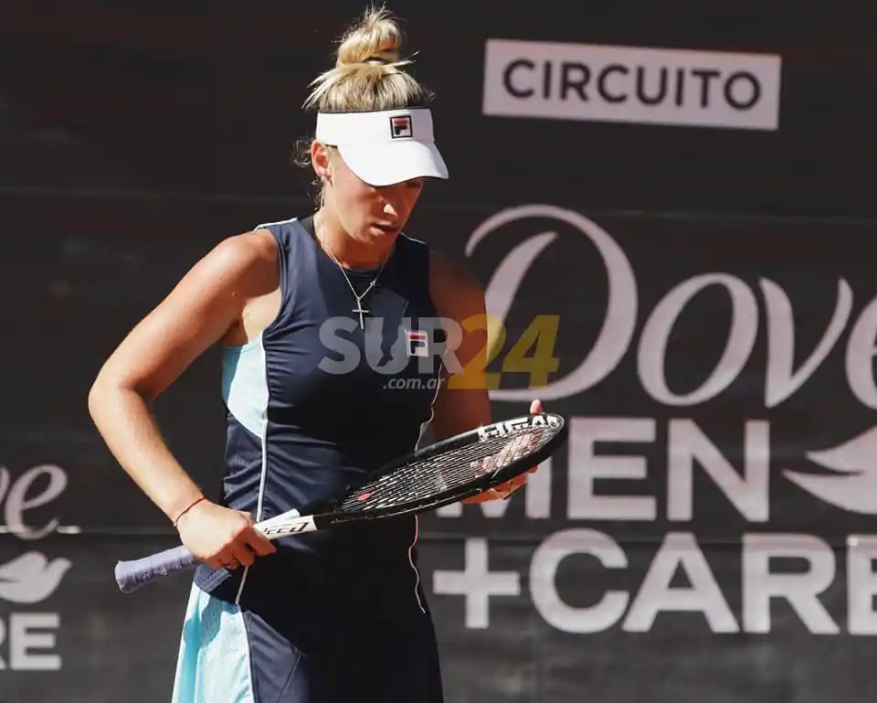 Tenis: Rápida despedida de Bosio en Villa María