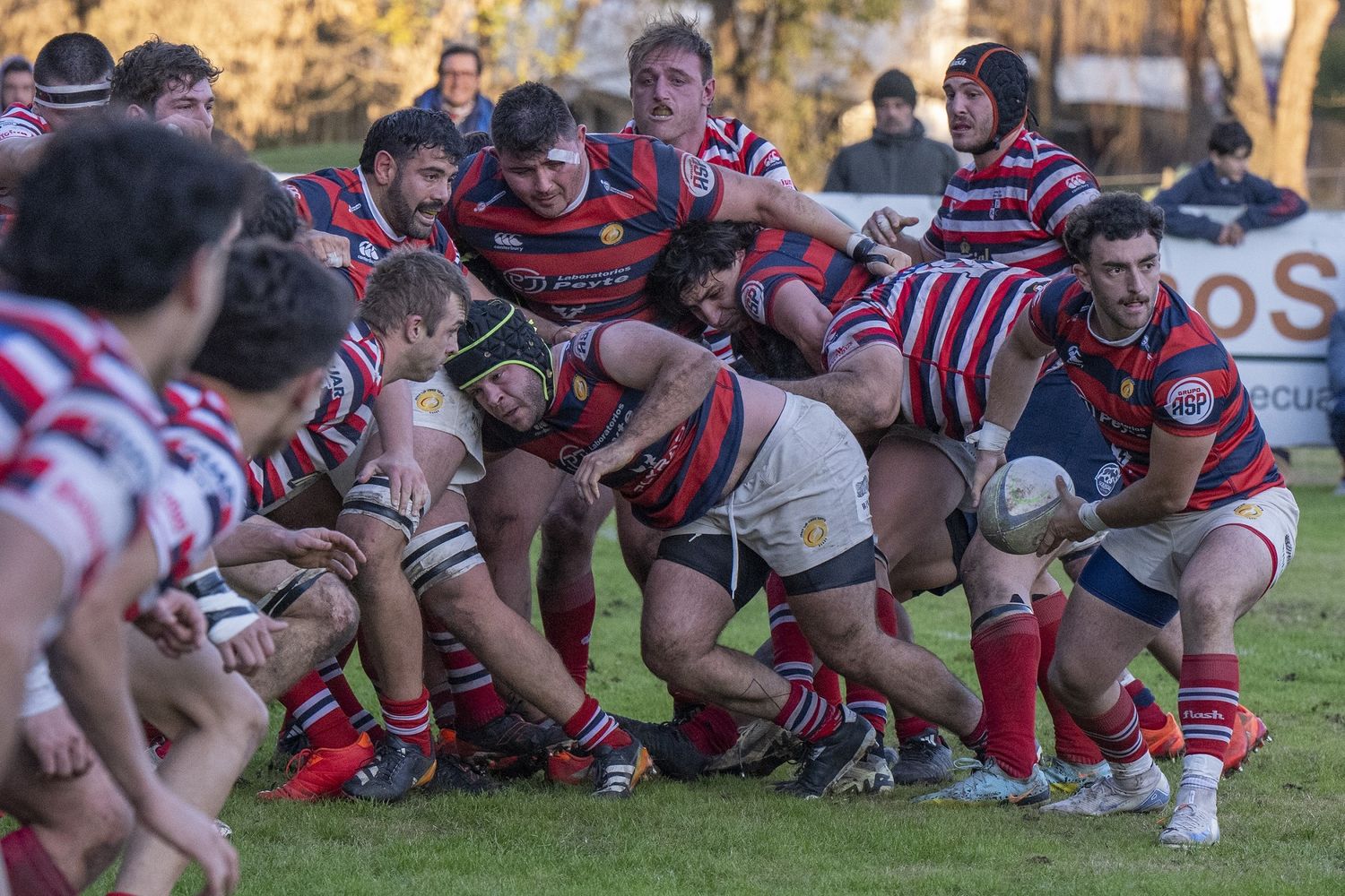 El equipo venadense mostró mucha actitud para acercarse y quedar a muy poco de sumar su primer punto en el Top 9. Foto: Javier Leali.