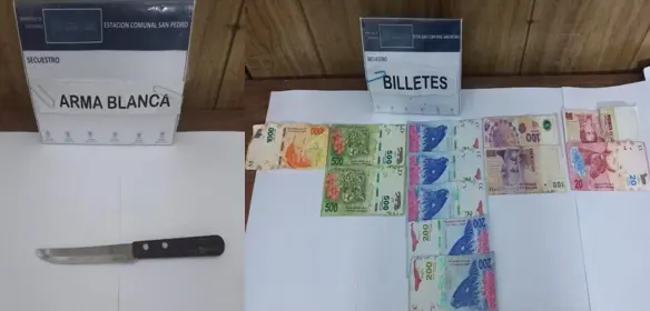 Detuvieron a delincuente que robó en agencia de remises
