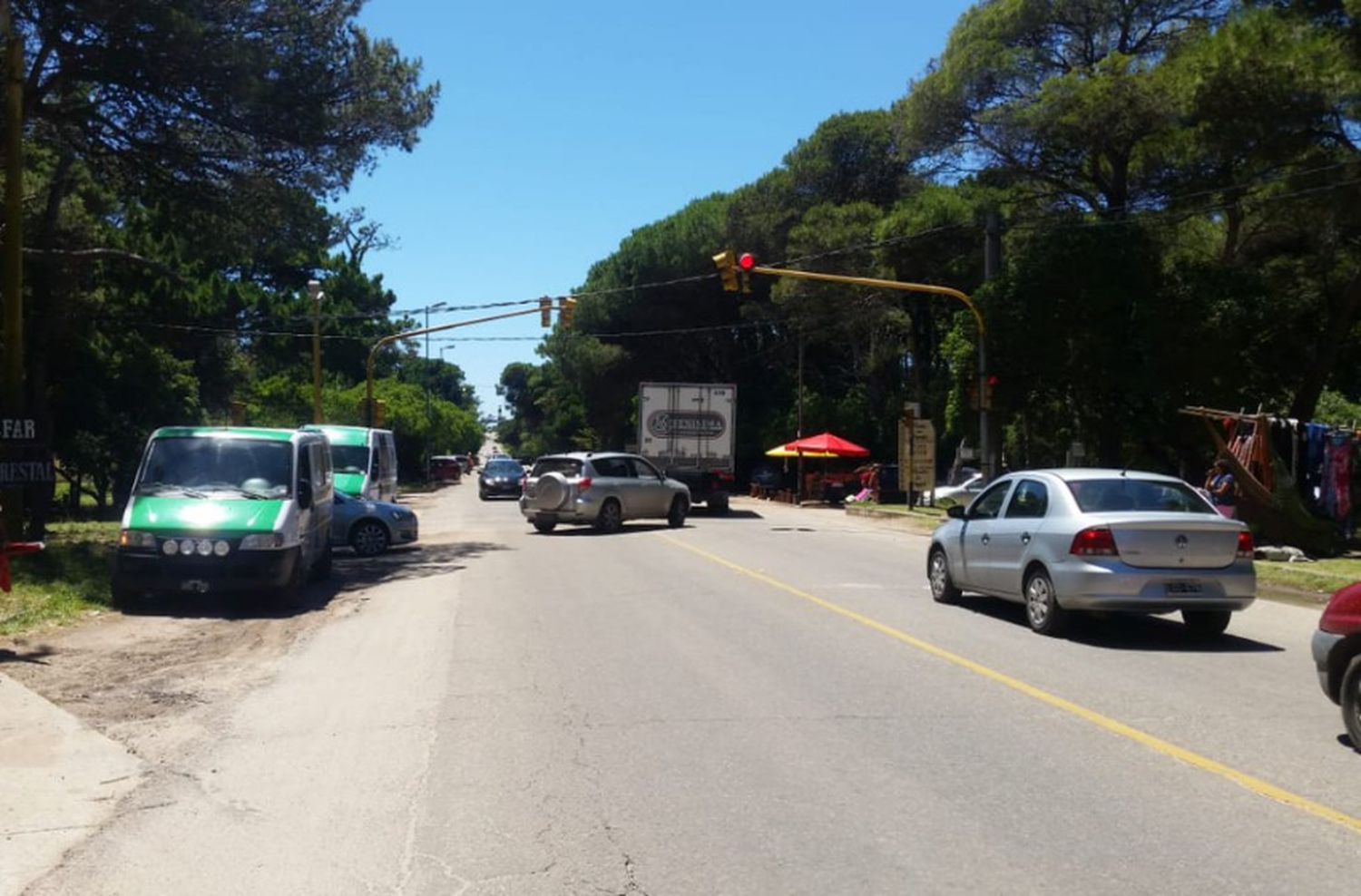 Modifican el sentido de Ruta 11 para el retorno de las playas del sur