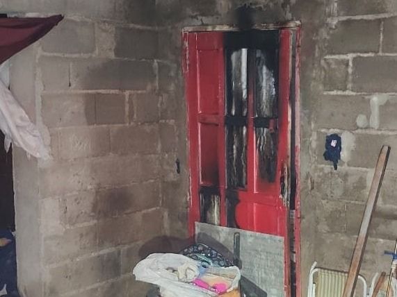incendio en san cayetano