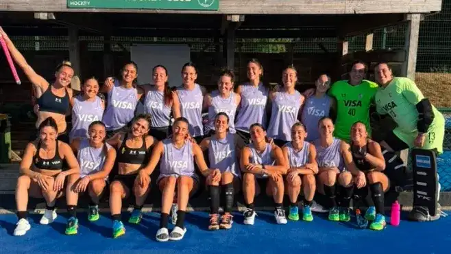 El plantel argentino, ante un nuevo debut mundialista.