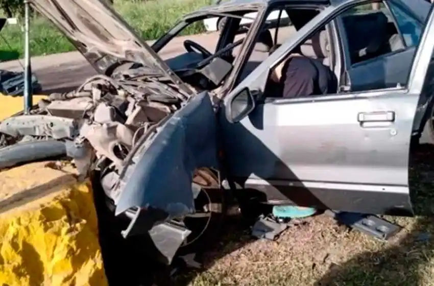 Mar del Plata: dejó manejar a su hija de 9 años y terminó chocando