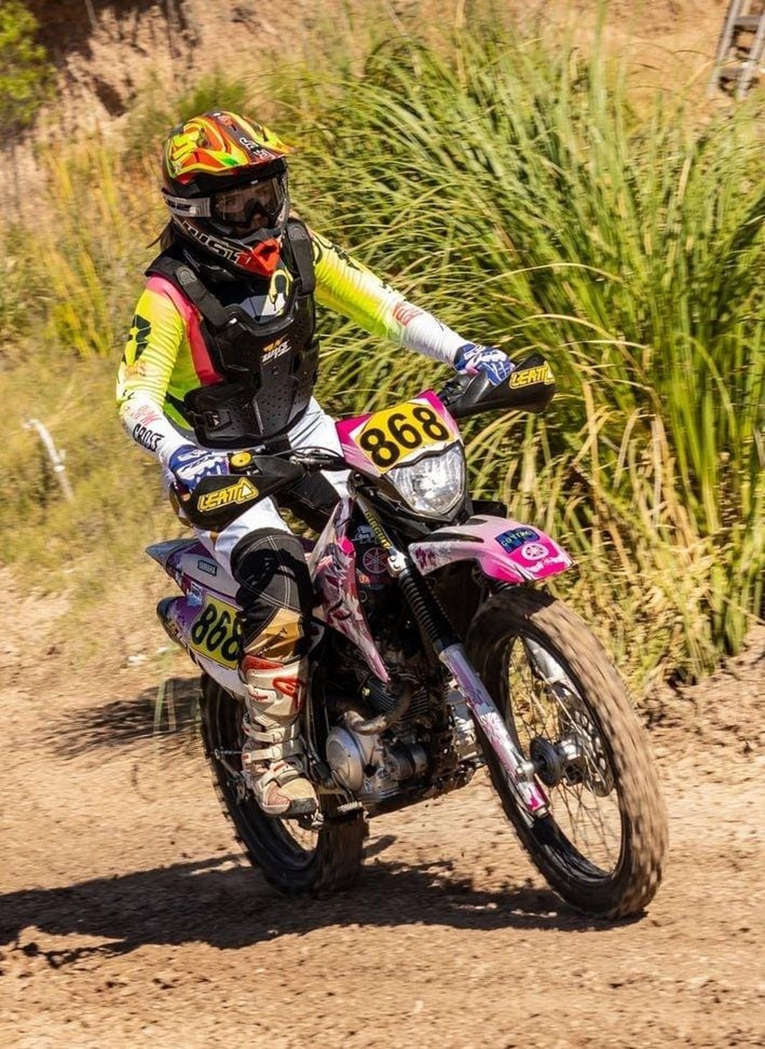 Cat. Damas  1°- Maria Pilar Bellotto- Gualeguay- XTZ 125