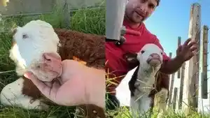 “Raquel no estaba destinada a vivir… y hoy pelea por hacerlo”: la ternera que conmovió al país