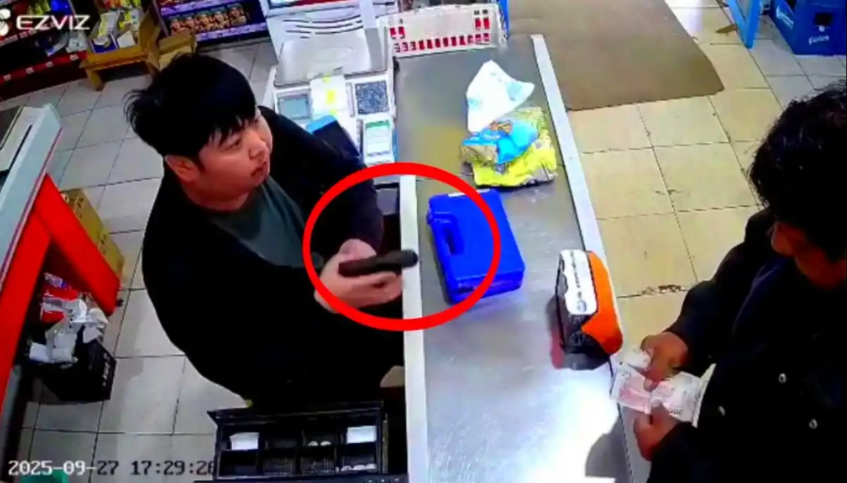 Todo quedó filmado.