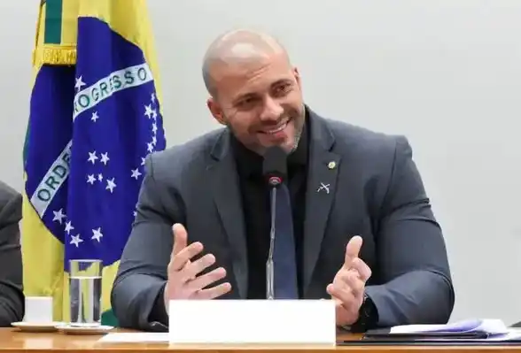 Daniel Silveira, el diputado indultado.