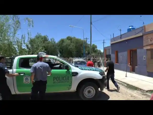 Un operativo en Goya se frustró por filtración de información