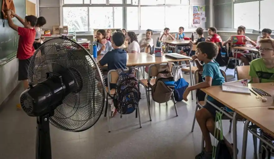 Calor extremo: “la suspensión de clases es el último recurso”,