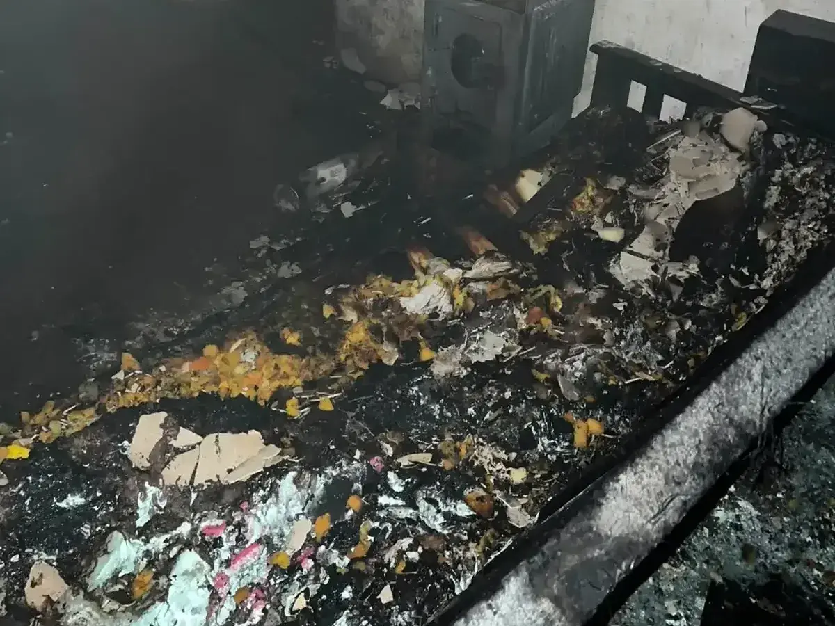 Se investigan las causas del incendio en María Teresa