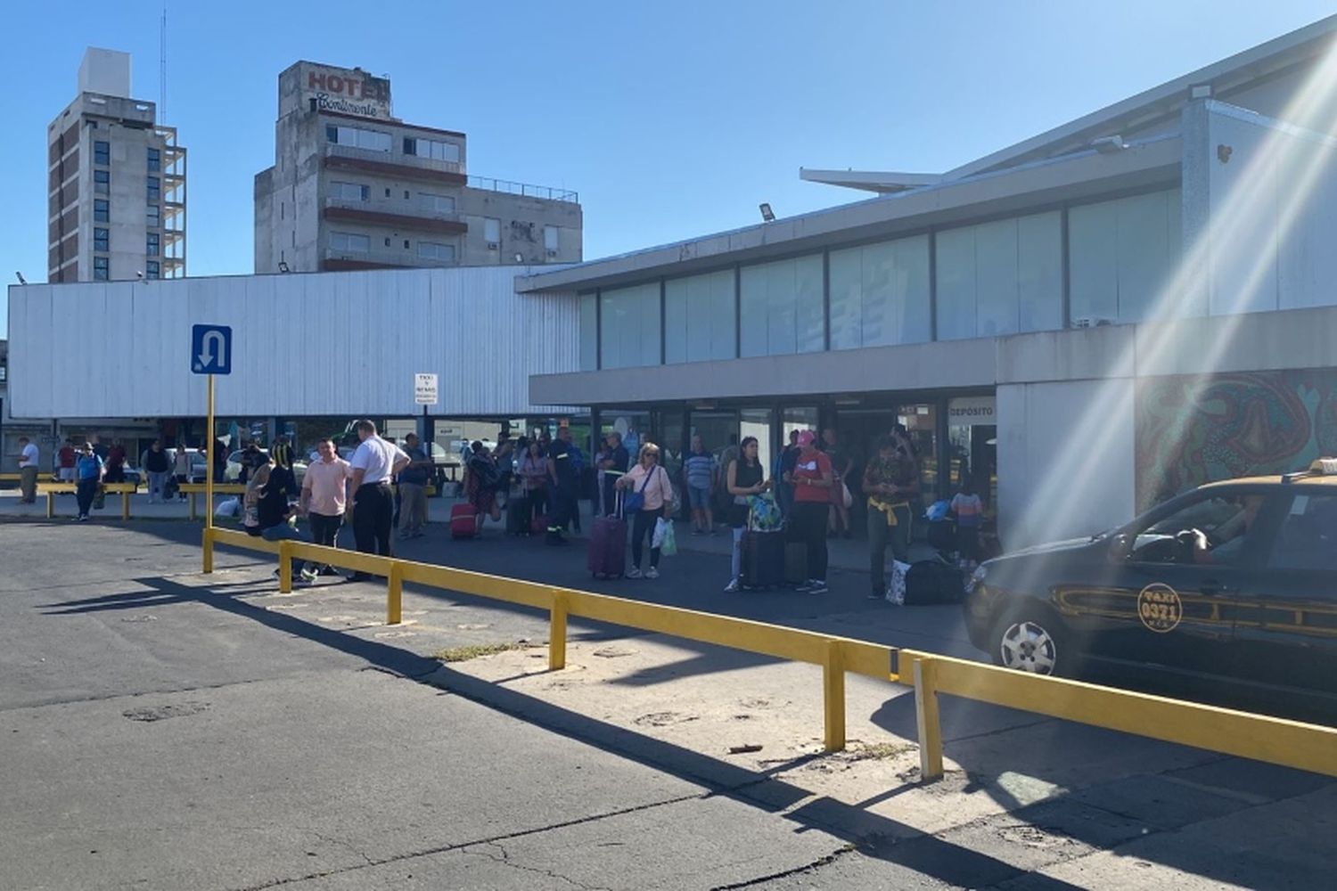 Tenía pedido de captura y fue detenido a metros de la Terminal de Ómnibus