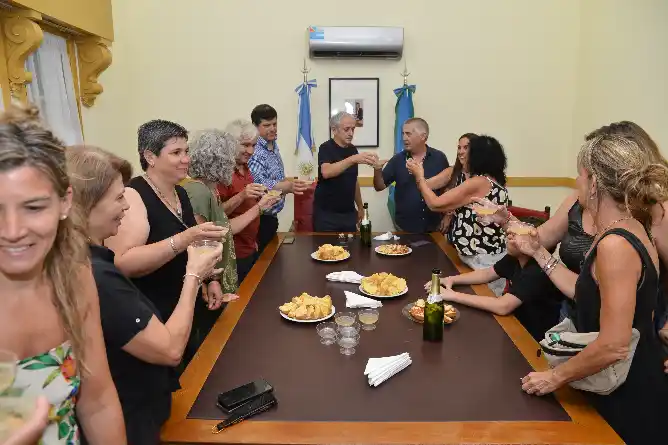 Brindis con prestadores turísticos y presentación de nuevas autoridades