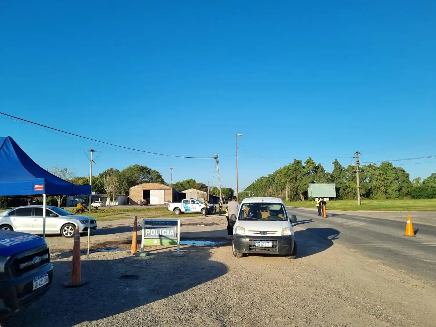 puesto de control río tala