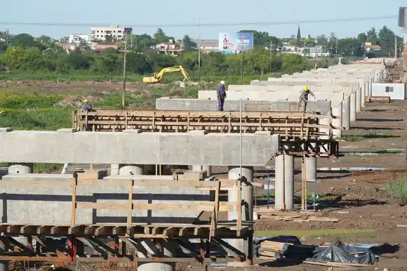 Puente Santa Fe-Santo Tomé: con un avance de 25 %, comenzó una nueva etapa de la obra