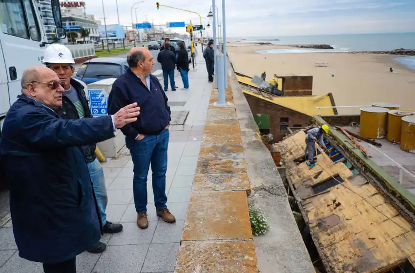 Comenzaron a demoler la construcción del Balneario Perla 5