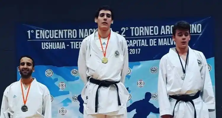 Gran actuación de los representantes de la ASK en el Argentino de Ushuaia