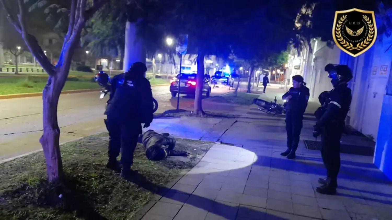 Ingresaron a terapia intensiva a un motociclista que protagonizó un siniestro vial