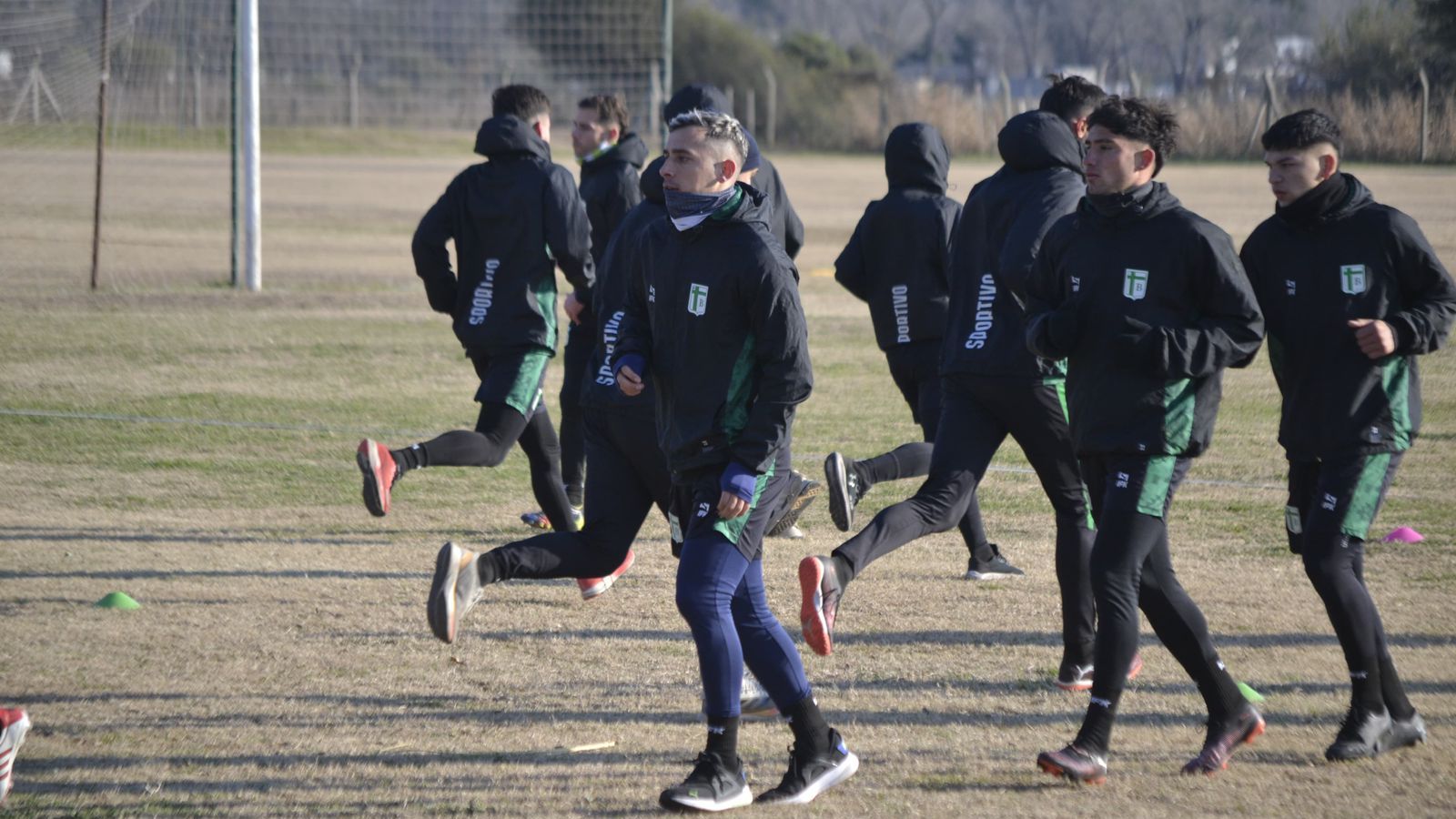 Hernán Brylko ya se entrena con la "Verde" de cara al domingo.