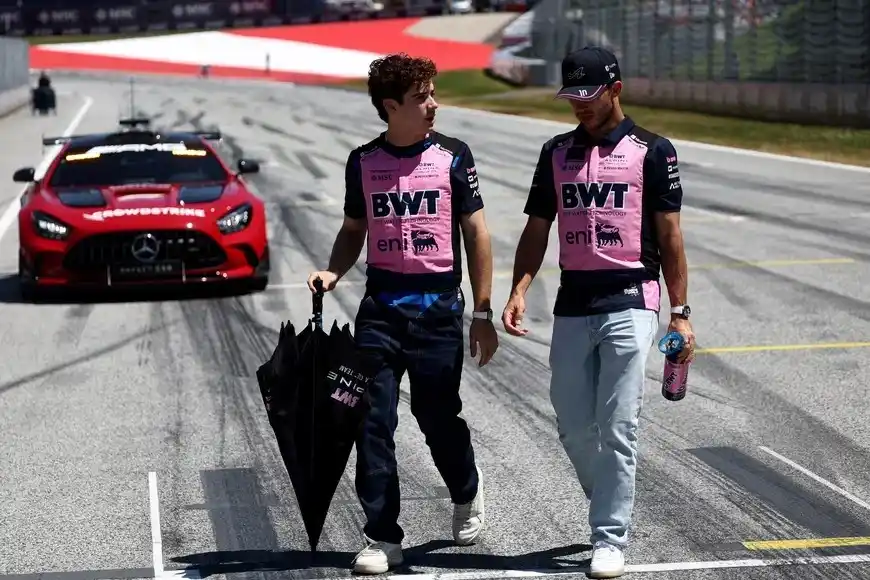 Colapinto y Gasly