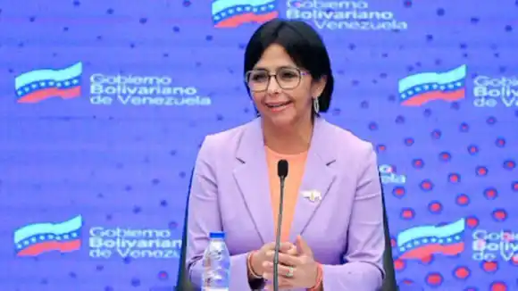 Delcy Rodríguez visita la FAJA del ORINOCO: pide a los trabajadores aportar en el crecimiento económico del país