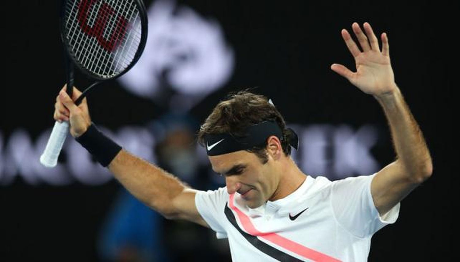 Federer se metió en las semifinales del Abierto de Australia