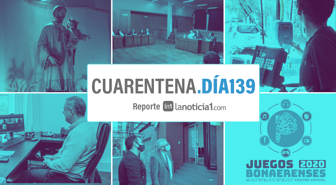 #CORONAVIRUS CUARENTENA BONAERENSE DÍA 139: Trece comunas siguen sin casos y habrá Juegos Bonaerenses 2020 virtuales