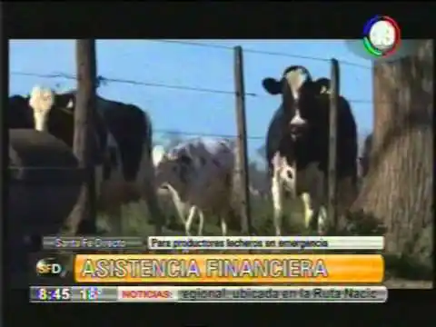 El gobierno provincial brindará asistencia financiera a productores lecheros en situación de emergencia agropecuaria