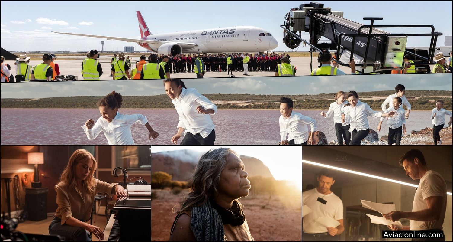 Qantas lanza nueva versión de su épica campaña «I Still Call Australia Home»