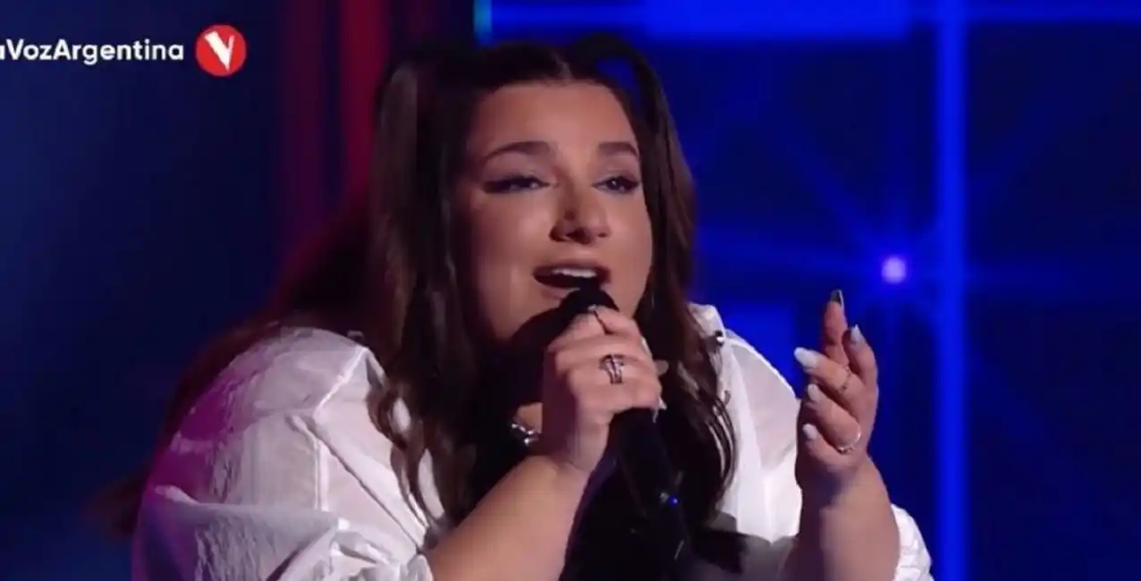 Luz Gaggi, una de las finalista de “La Voz Argentina”, es la más escuchada en Spotify