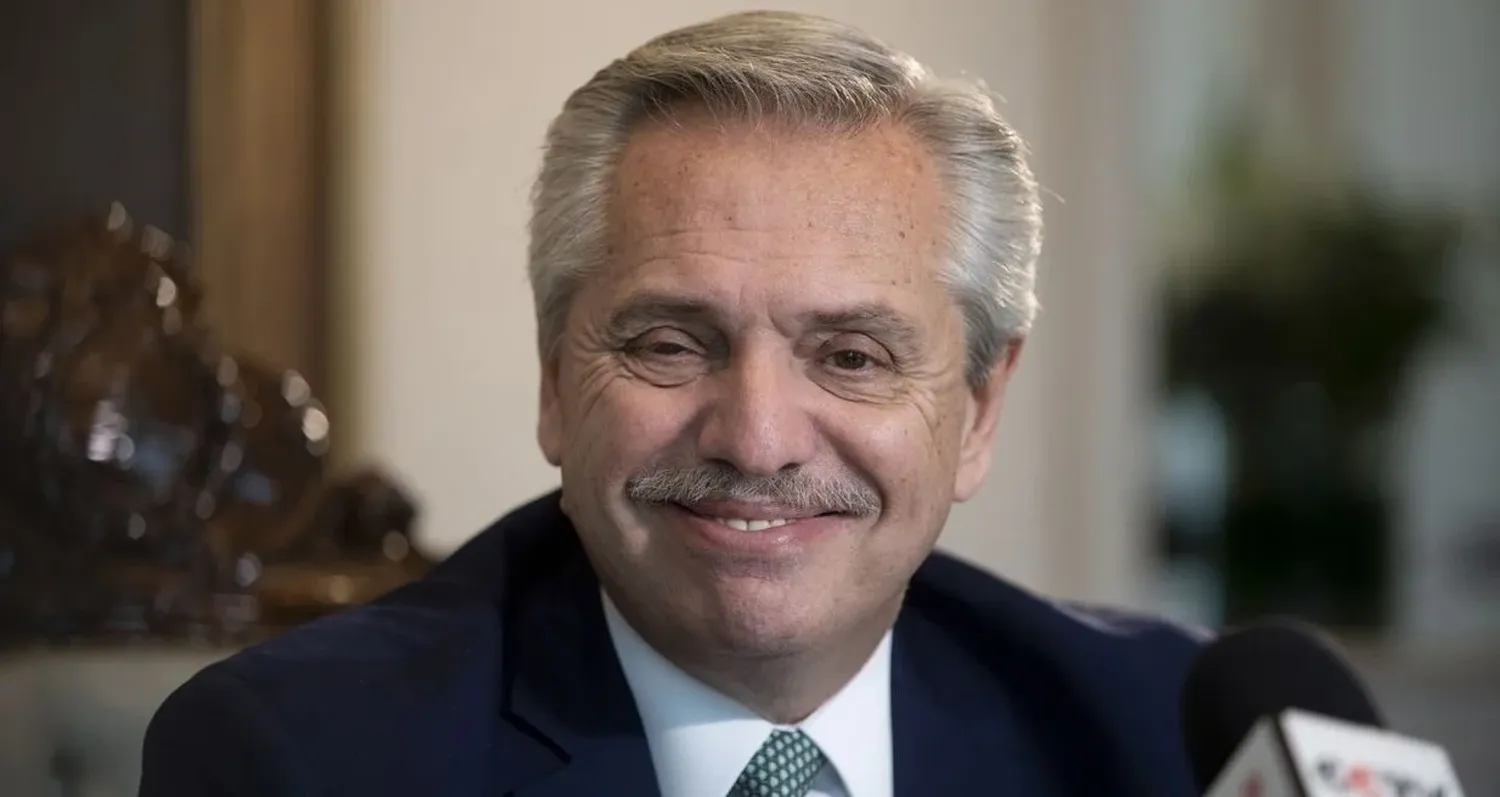 Alberto Fernández, presidente de la Nación.