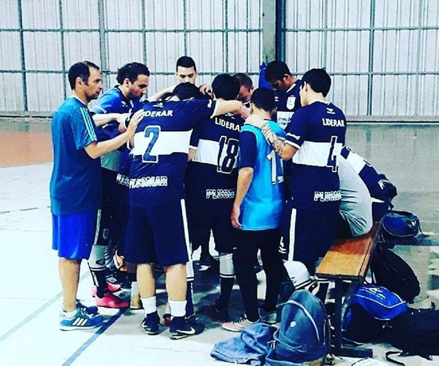 Gimnasia picó en punta en la final de Mayores A del futsal