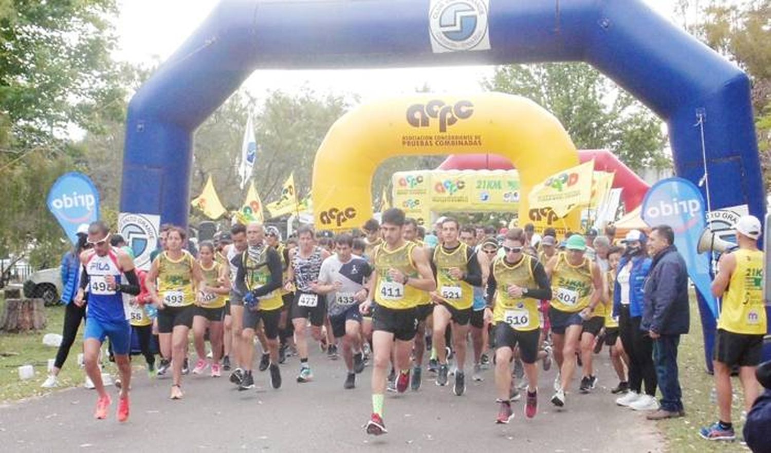 Expectativa por el maratón �SLago Salto Grande⬝