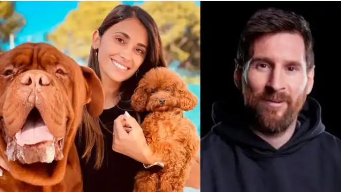 La angustia de Lionel Messi por su perro Hulk, que no pudo viajar con él a Miami por sus problemas de salud