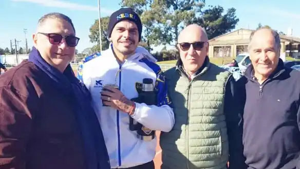 Los Árbitros de Fútbol  se movieron en Concordia